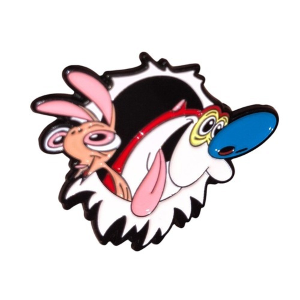 Nickelodeon The Ren & Stimpy Show Logo Enamel Pin